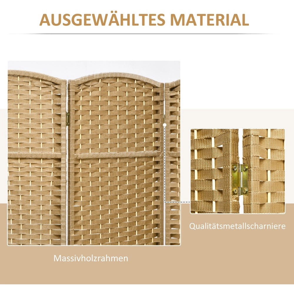 Paravent Pieghevole ¨C Minimal ¨C Bambus Natur 240x170 cm