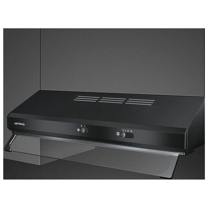 Smeg KSEC61NE3 cappa aspirante Incassato Nero 315 m³/h C