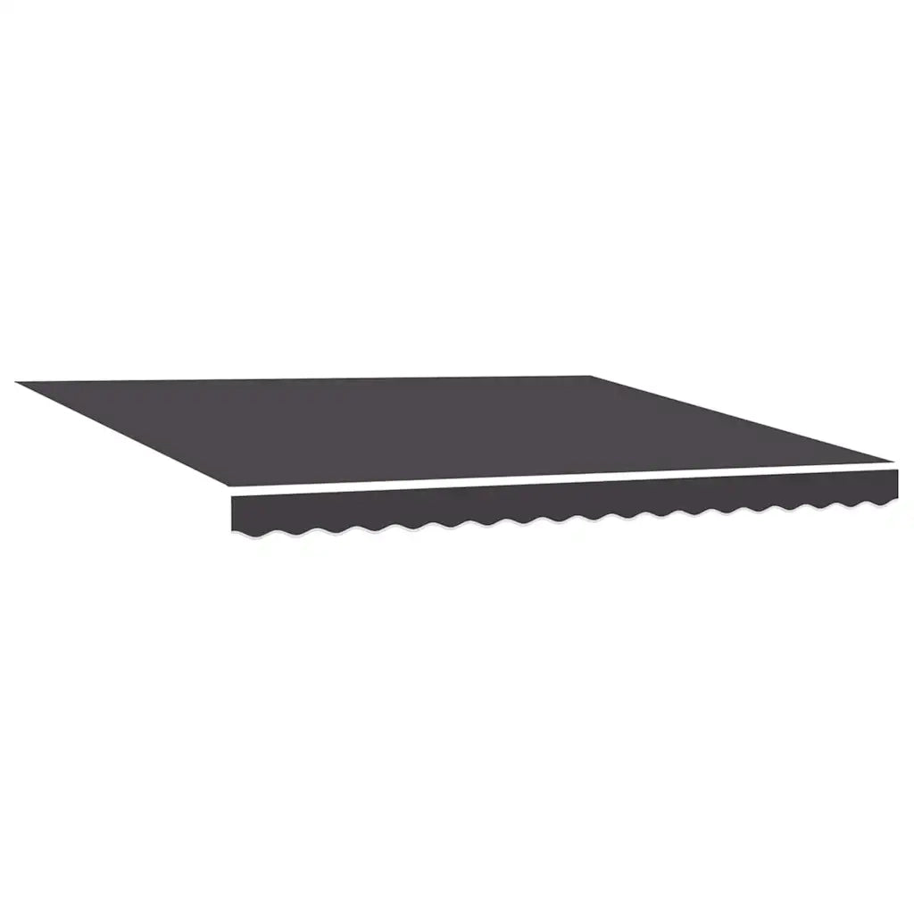 Tenda Retrattile Antracite 400 × 300 cm Poliestere e Alluminio 3330503