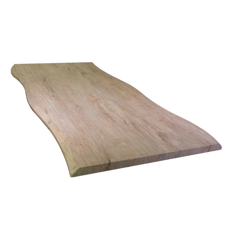 Top Tavolo Legno Canberra Naturale Rettangolare Cm 180x90x4,7