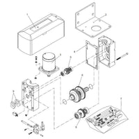 CALOTTA MOTORE BENINCA' 9686167 RICAMBIO ORIGINALE AUTOMAZIONE AUTOMATISMI NUOVO