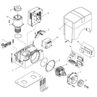 MOTORE BENINCA' 9688080 RICAMBIO ORIGINALE AUTOMAZIONE AUTOMATISMI GARANZIA