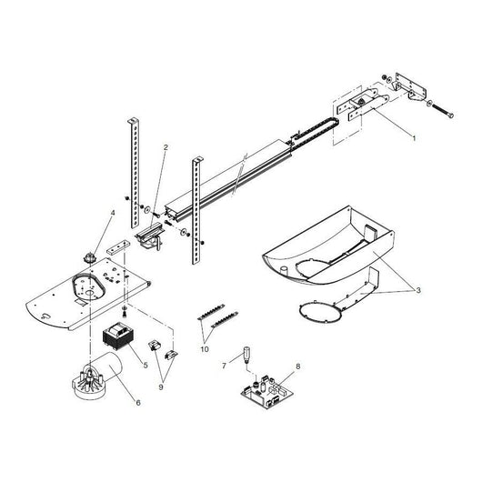 CENTRALINA BENINCA' 9686253 RICAMBIO ORIGINALE AUTOMAZIONE AUTOMATISMI GARANZIA