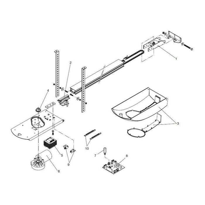 CENTRALINA BENINCA' 9686253 RICAMBIO ORIGINALE AUTOMAZIONE AUTOMATISMI GARANZIA