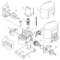 MOTORE BENINCA' 9686359 RICAMBIO ORIGINALE AUTOMAZIONE AUTOMATISMI GARANZIA