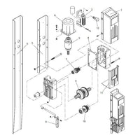 ALBERO MOTORE BENINCA' 9686008 RICAMBIO ORIGINALE AUTOMAZIONE AUTOMATISMI NUOVO