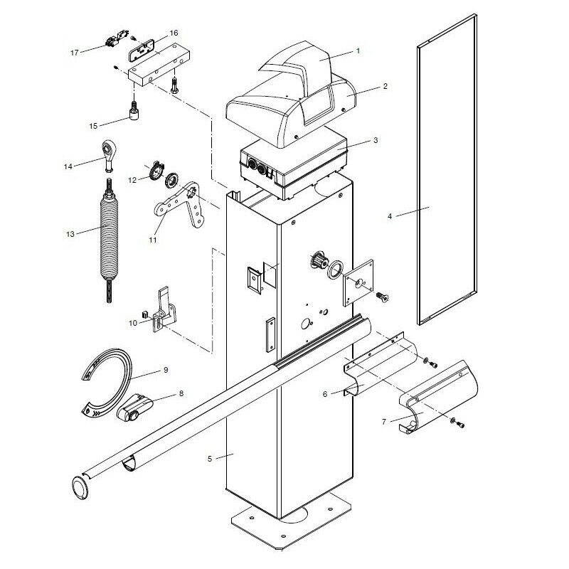 CENTRALE BENINCA' 9686430 RICAMBIO ORIGINALE AUTOMAZIONE AUTOMATISMI GARANZIA