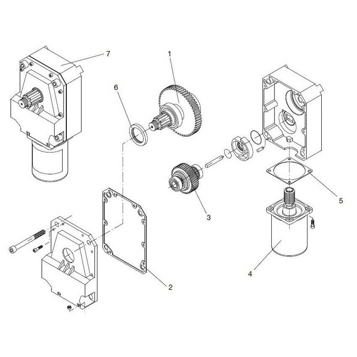 MOTORIDUTTORE BENINCA' 9686472 RICAMBIO ORIGINALE AUTOMAZIONE AUTOMATISMI NUOVO