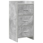 Credenza Grigio Cemento 40 x 36 x 80 cm Legno ingegnerizzato 8011062