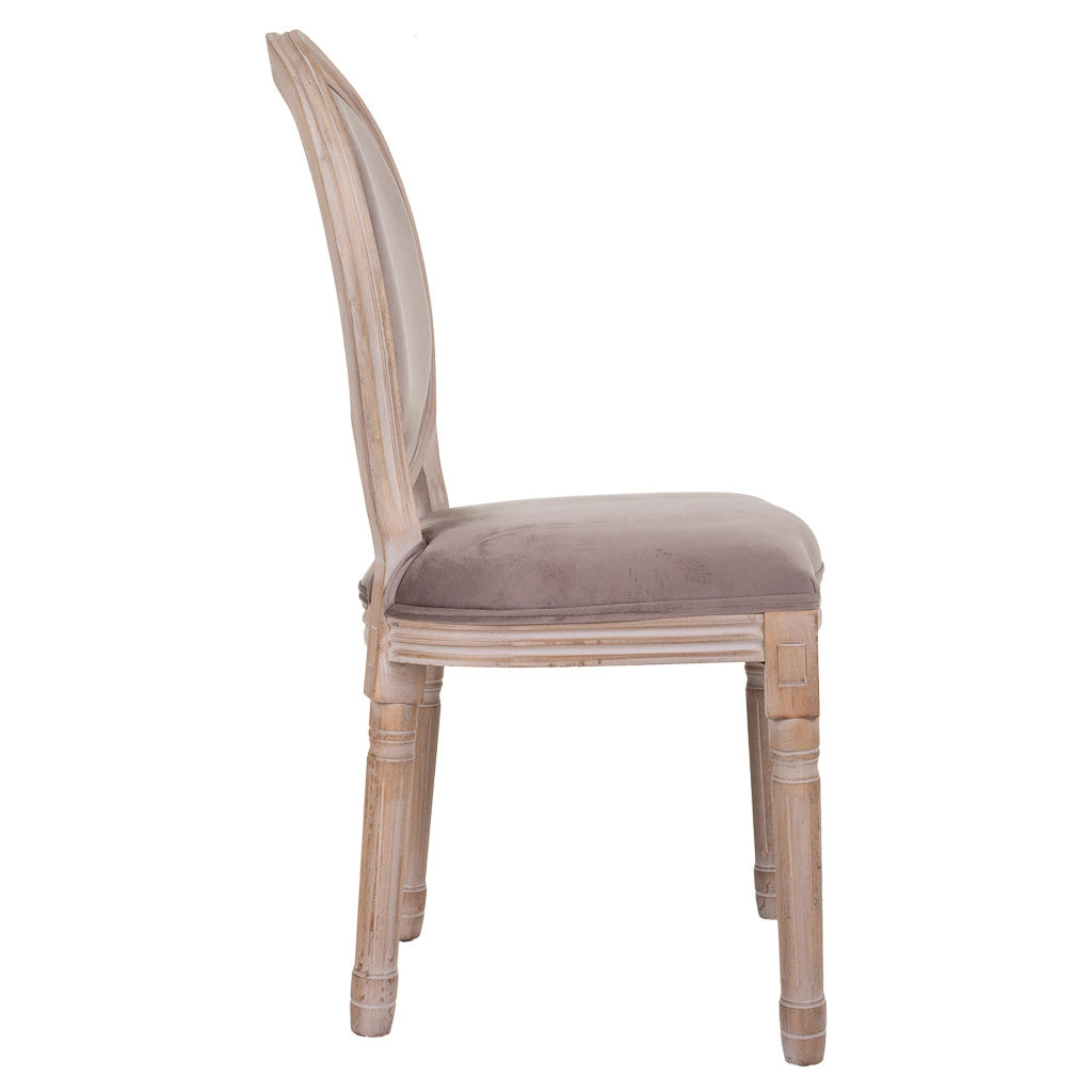 Sedia in legno imbottita 48x46x48/96h cm