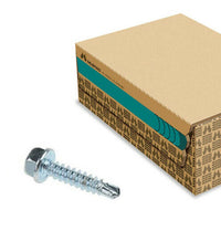 CONFEZIONE SCATOLA 500 VITI AUTOPERFORANTI TE 5,5X25MM PER CREMAGLIERA IN NYLON