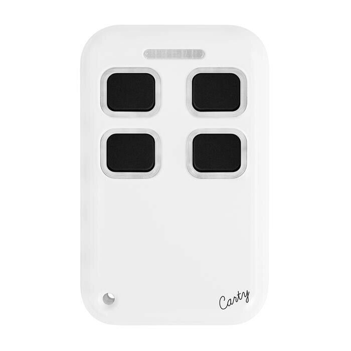 RADIOCOMANDO ROLLING CODE 4 TASTI NOLOGO CARTY-R AUTOMAZIONE AUTOMATISMI NUOVO