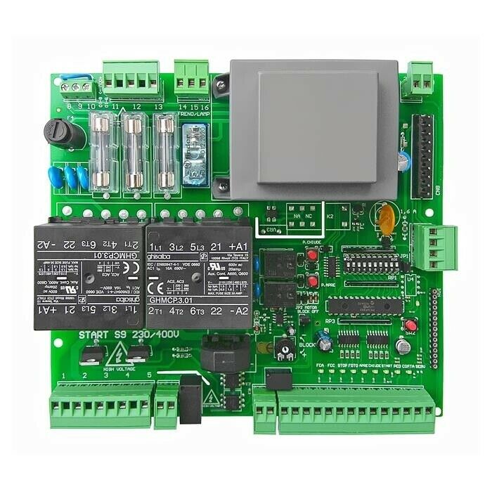 CENTRALE DI COMANDO 400/230V PER CANCELLI SCORREVOLI NOLOGO START-S9 AUTOMAZIONE