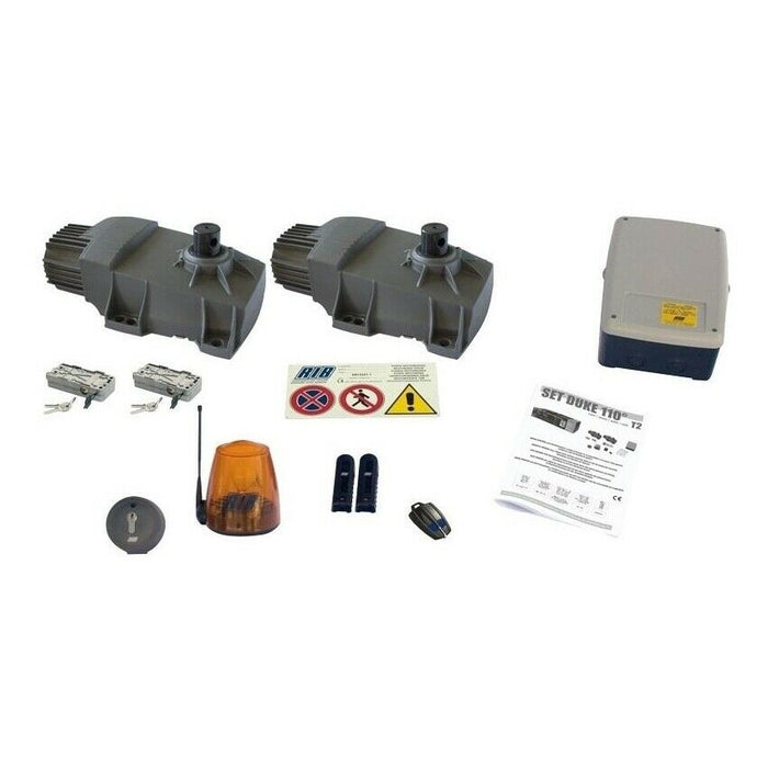 KIT AUTOMAZIONE PER CANCELLI A BATTENTE RIB KIT DUKE 24V 110° AD10938 ORIGINALE