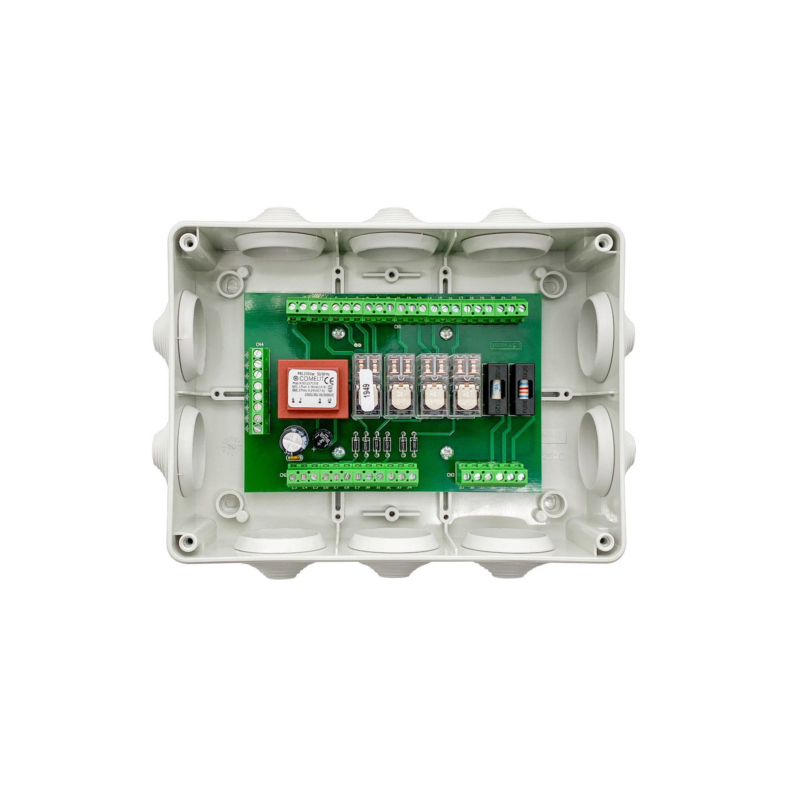 APPARECCHIATURA DI COMANDO PER CONTROLLO 4 MOTORI AD UOMO PRESENTE VDS 93330000