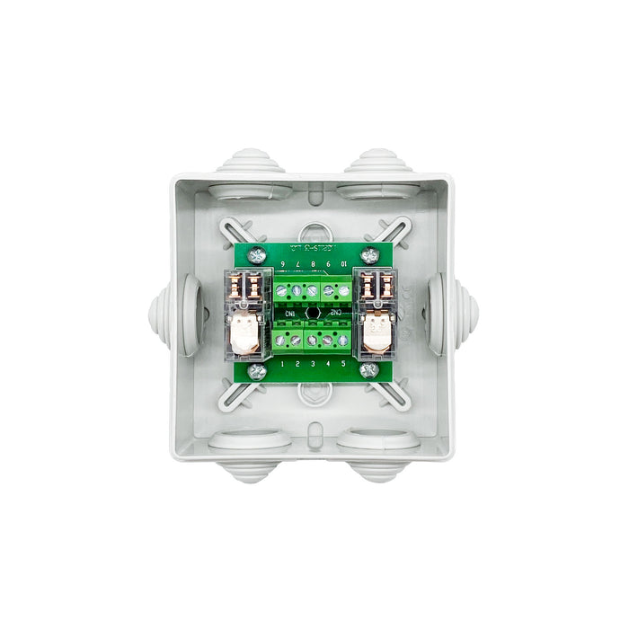 APPARECCHIATURA DI COMANDO PER CONTROLLO 2 MOTORI AD UOMO PRESENTE VDS 93370000