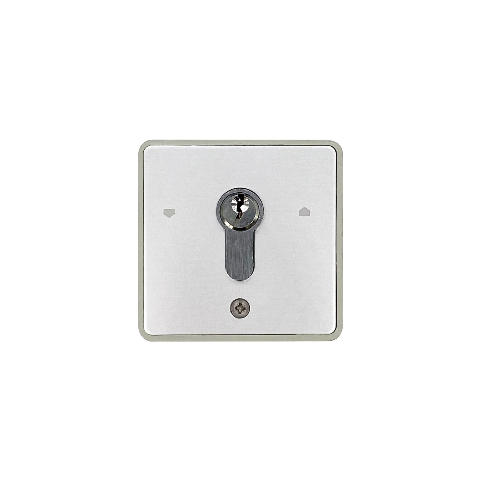 SELETTORE DA ESTERNO START/STOP ALLUMINIO CILINDRO EUROPEO VDS PLA-E 198-I