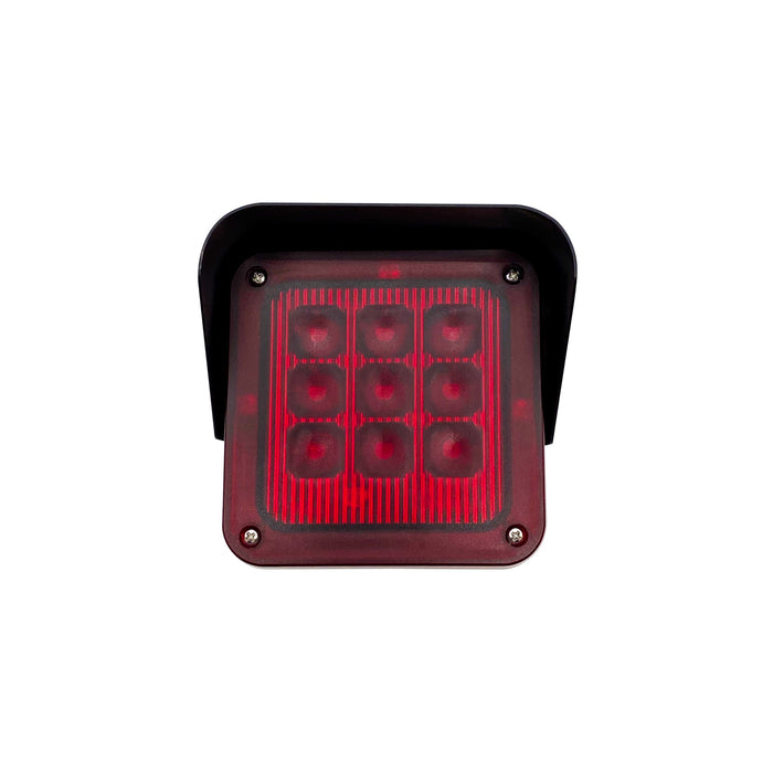 SEMAFORO 1 LUCE ROSSO 12/24V VDS SEM-1 550/3040 AUTOMAZIONE AUTOMATISMI GARANZIA