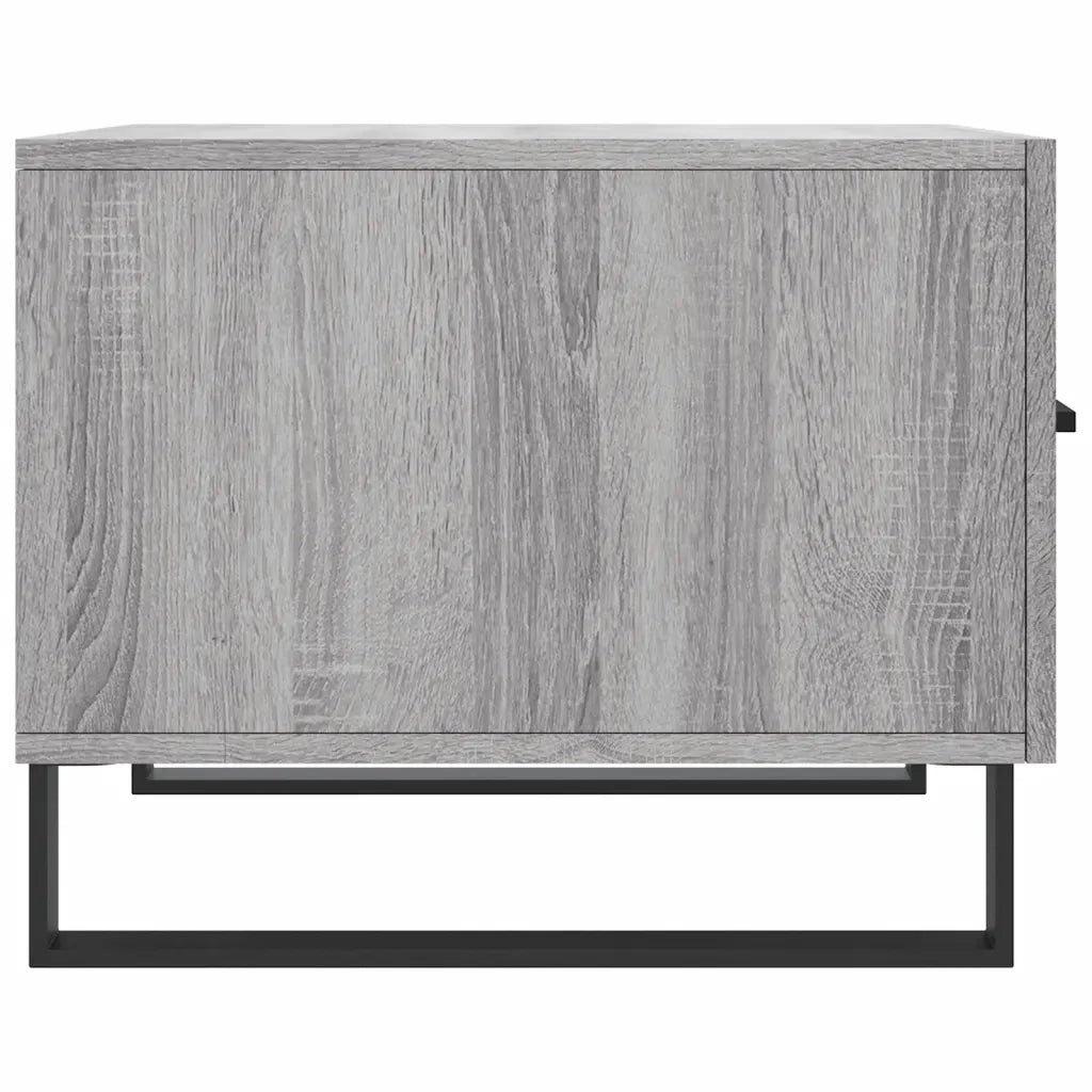 2 pz Tavolini salotto | Tavolino da caff¨¨ | Tavolino da Soggiorno Grigio Sonoma 50x50x40cm Legno Multistrato
