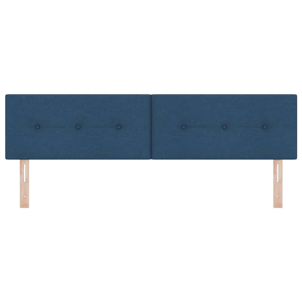 Testiera LED con strisce LED con testiera Blu 180 cm Tessuto 3338154