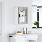 Pensile da Cucina con Porta in Vetro Porto Grigio Sonoma 854013
