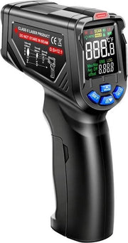 Pistolo a Infrarossi Laser - Temperatura - Pistolo con Schermo Inverso - Termometro 0.1 ~ 1.00 Configurabile - Industriale - Sensore Detector - Strumento - -20 ℃ fino a 750 ℃