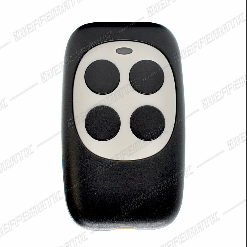TELECOMANDO APRICANCELLO CLONE 433,92 MHZ 4 CANALI - TX-F BIANCO