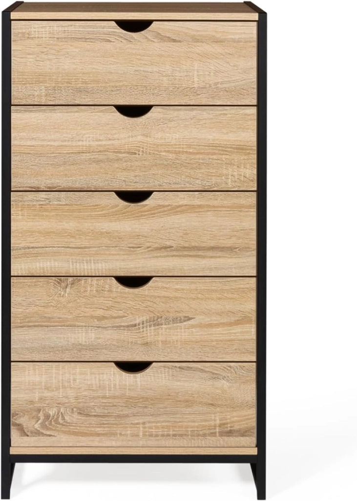 Cassettiera a 5 cassetti Detroit 60 cm dal Design Industriale