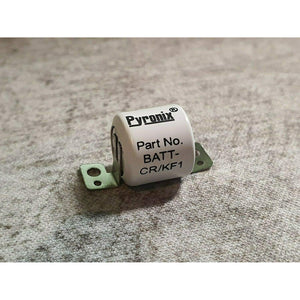 BATTERIA BATT-CR/KF1 PYRONIX + LAMELLE ALLARMI RICAMBIO SICUREZZA