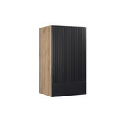 Vicco Pensile da cucina Nero a righe 40 cm