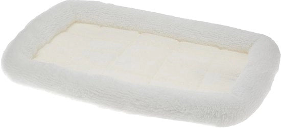 Hondendraagtas e carrello per viaggi, per gabbie in plastica da 60,96 cm, per piccoli cani e piccoli gatti, bianco