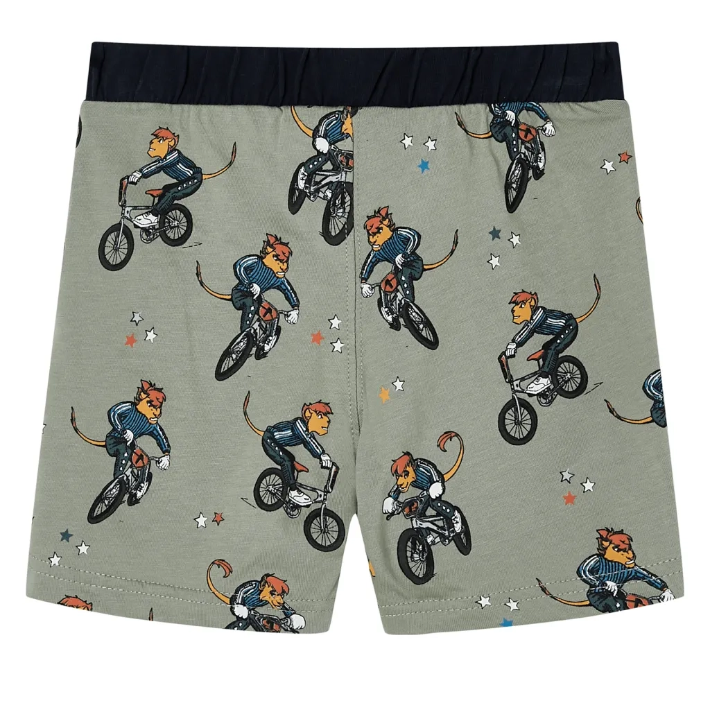 Pigiama da Bambino a Maniche Corte Cachi Chiaro 104 CFW9562235