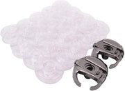 Kit di bobbin e spoletta compatibile con PFAFF Select 2.0 3.0 3.2 4.0 4.2 Hobbymatic 917 927 Creative 2140 2144, inclusi 2 pezzi di bobbin e 20 pezzi di spoletta, modello #91-105544-91.