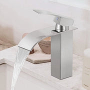 Valvola per doccia in acciaio inossidabile con tubo di connessione, attacchi per lavabo in acciaio inossidabile, miscelatore per lavabo con progetto di installazione semplice per la doccia, finitura a specchio di nichel