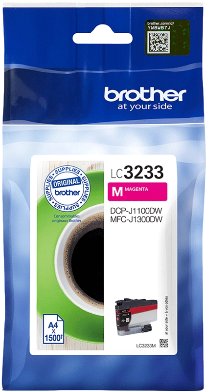 Brother LC3233M cartuccia d'inchiostro 1 pz Originale Resa standard Magenta