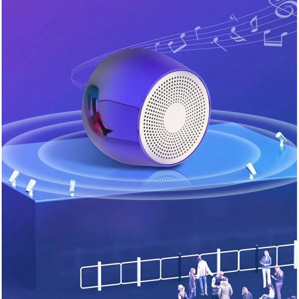 Trade Shop - Mini Speaker Wireless Q-yx9c Altoparlante Bluetooth 5.0 Portatile Senza Fili 3w -