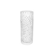 Portaombrelli in Metallo Tondo Jungle Bianco 49 cm