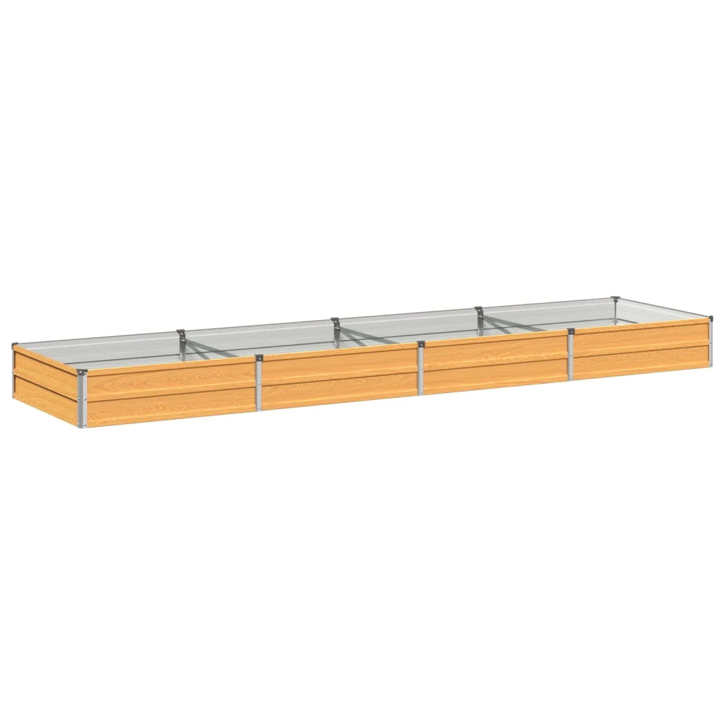 Letto rialzato da giardino Naturale 320 x 80 x 24 cm 8006494