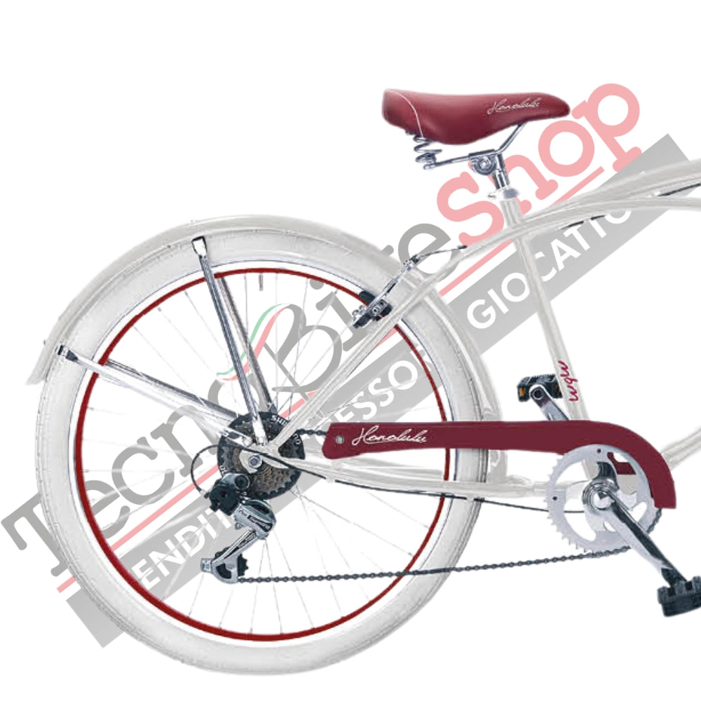 Bici Cruiser MBM  HONOLULU Uomo Ruote  26 pollici colore Avorio
