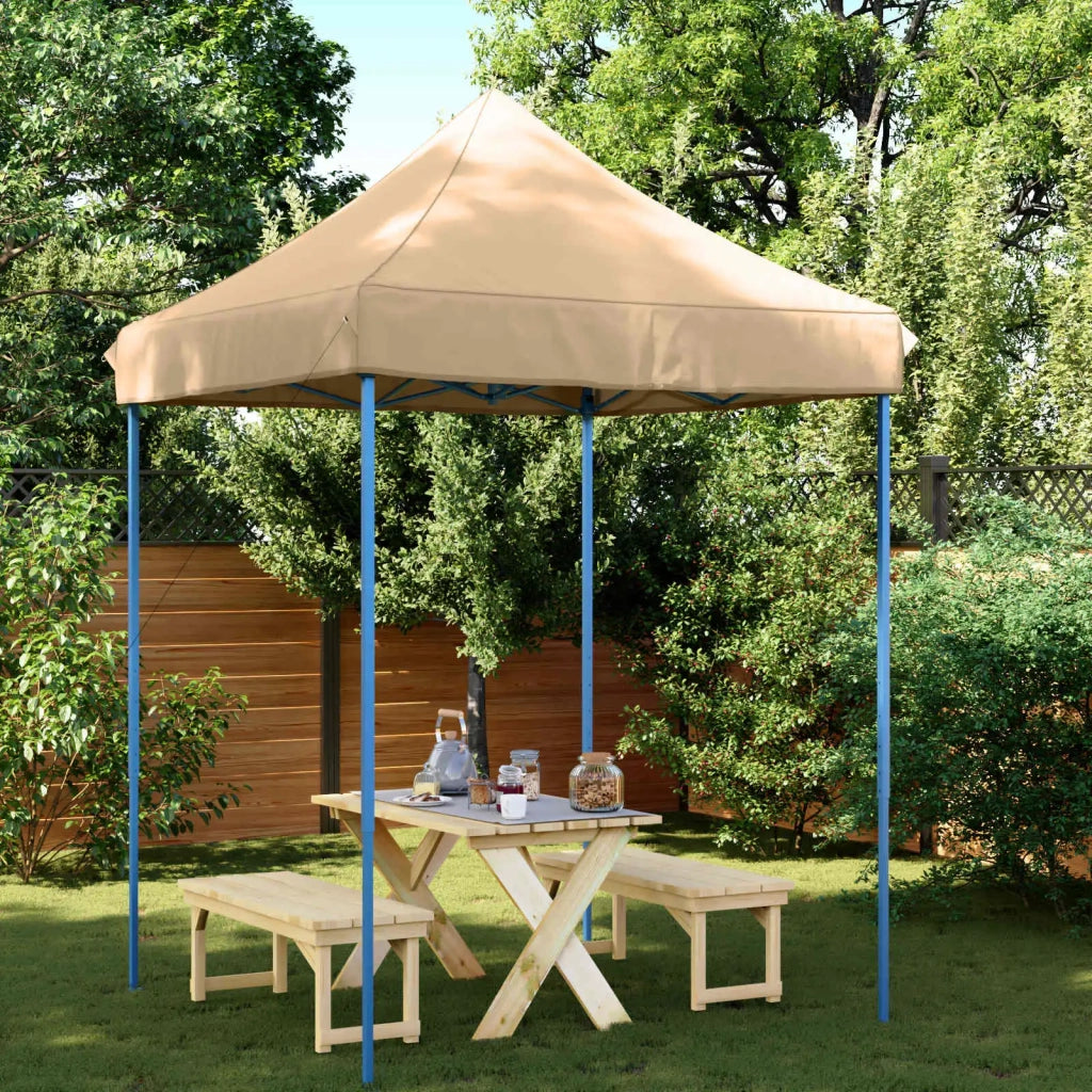 Tenda Party Beige 200 x 200 x 306 cm Tessuto Oxford
