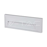SEGNAPASSO RETTANGOLARE V-TAC VT-1162 PUNTO LUCE LED SMD 3W  A PARETE IP65 BIANCO - SKU-211326 - V-TAC