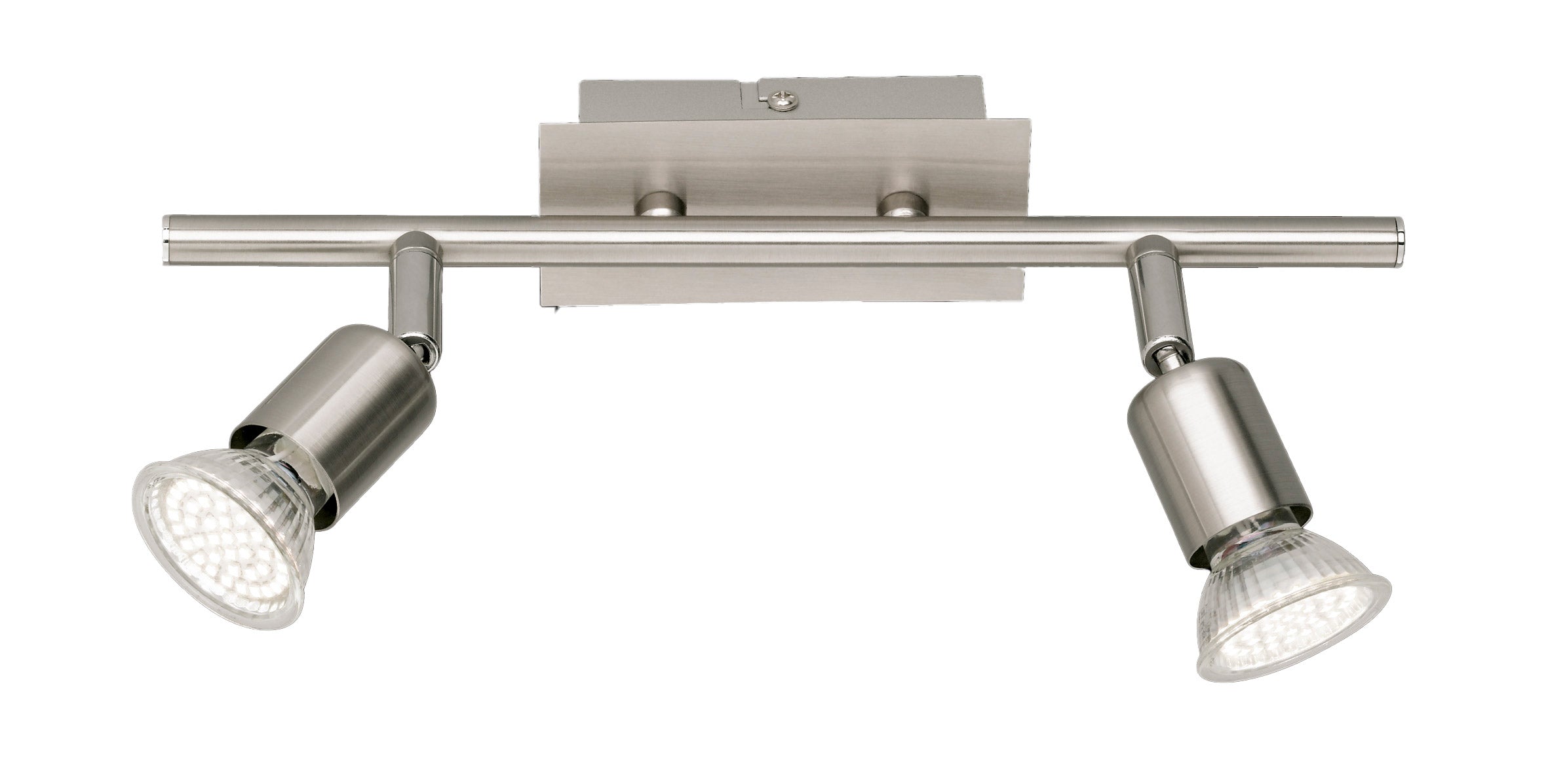 Plafoniera da Interno a LED in Metallo Nichel Opaco