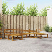Set di divani da esterno 6 pcs Naturale
