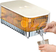 Dispensatore di acqua - Con rubinetto - Adatto per frigorifero - Grande capacità 53L