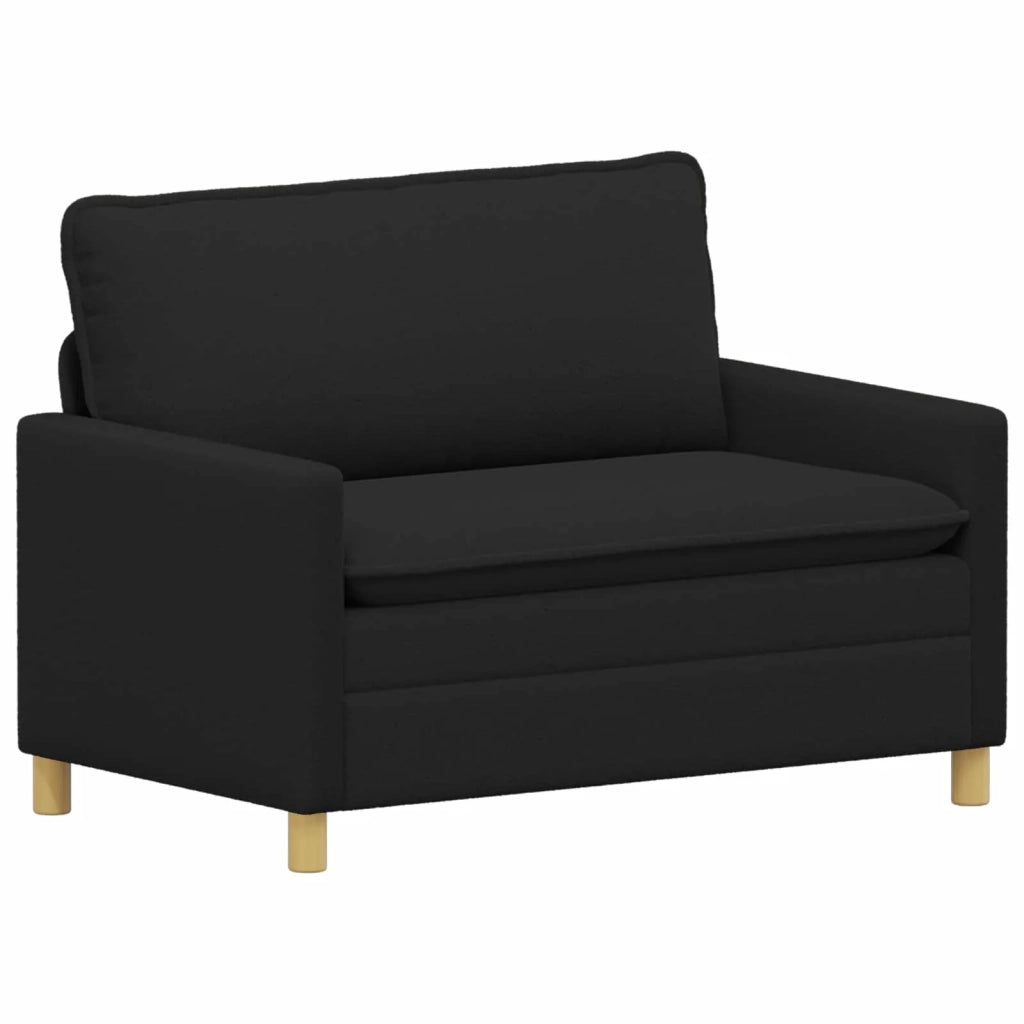 Set di divani 2 pz Nero Tessuto 3417039