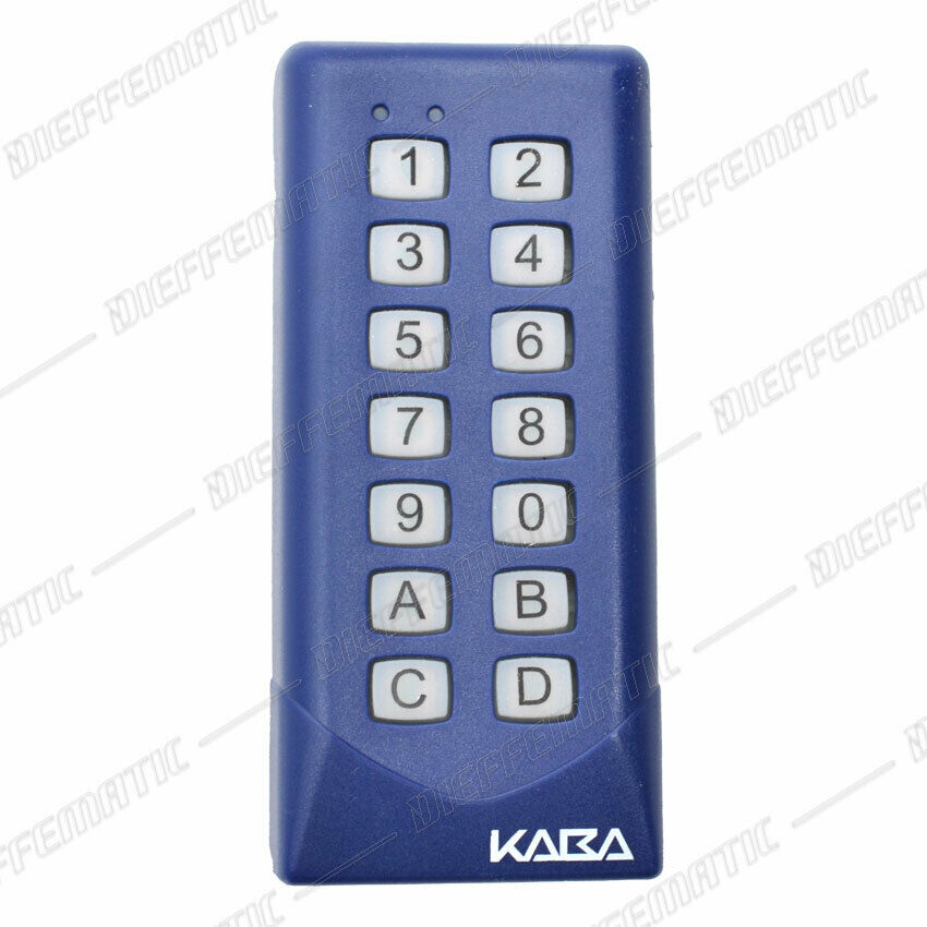 TASTIERINO NUMERICA KABA F1000-PD CHIAVE CONTROLLO ACCESSI VIA RADIO ESTERNO