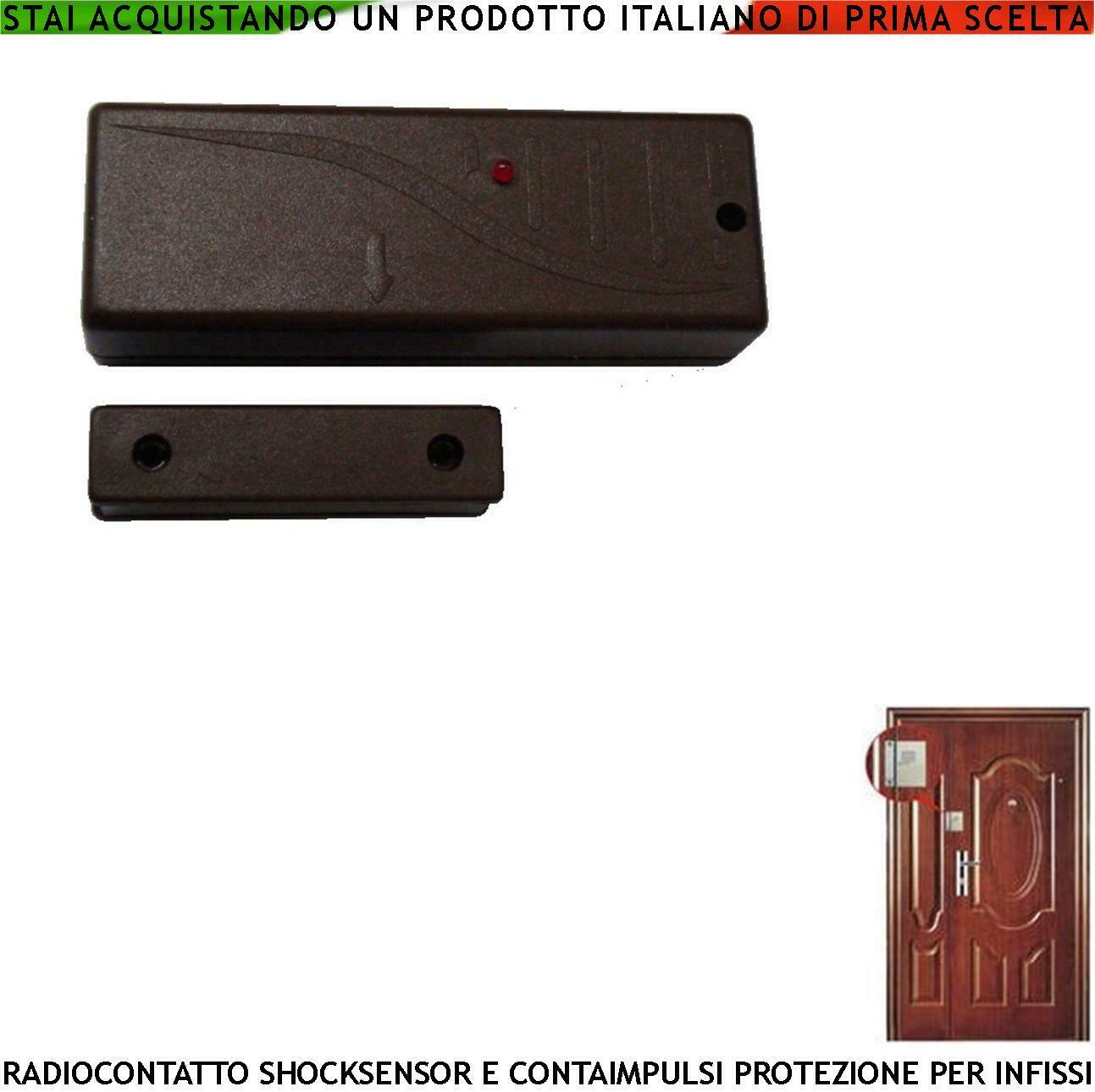 RADIOCONTATTO SISMICO CMR20VR CONTAIMPULSI SINTAP SECURVERA SS-CMRCMRLCSA