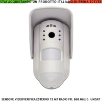 RILEVATORE MOVIMENTO DOPPIA TECNOLOGIA DA ESTERNO SECURVERA SV-TVEUSDTRVA