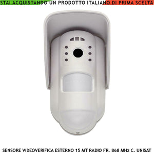RILEVATORE MOVIMENTO DOPPIA TECNOLOGIA DA ESTERNO SECURVERA SV-TVEUSDTRVA
