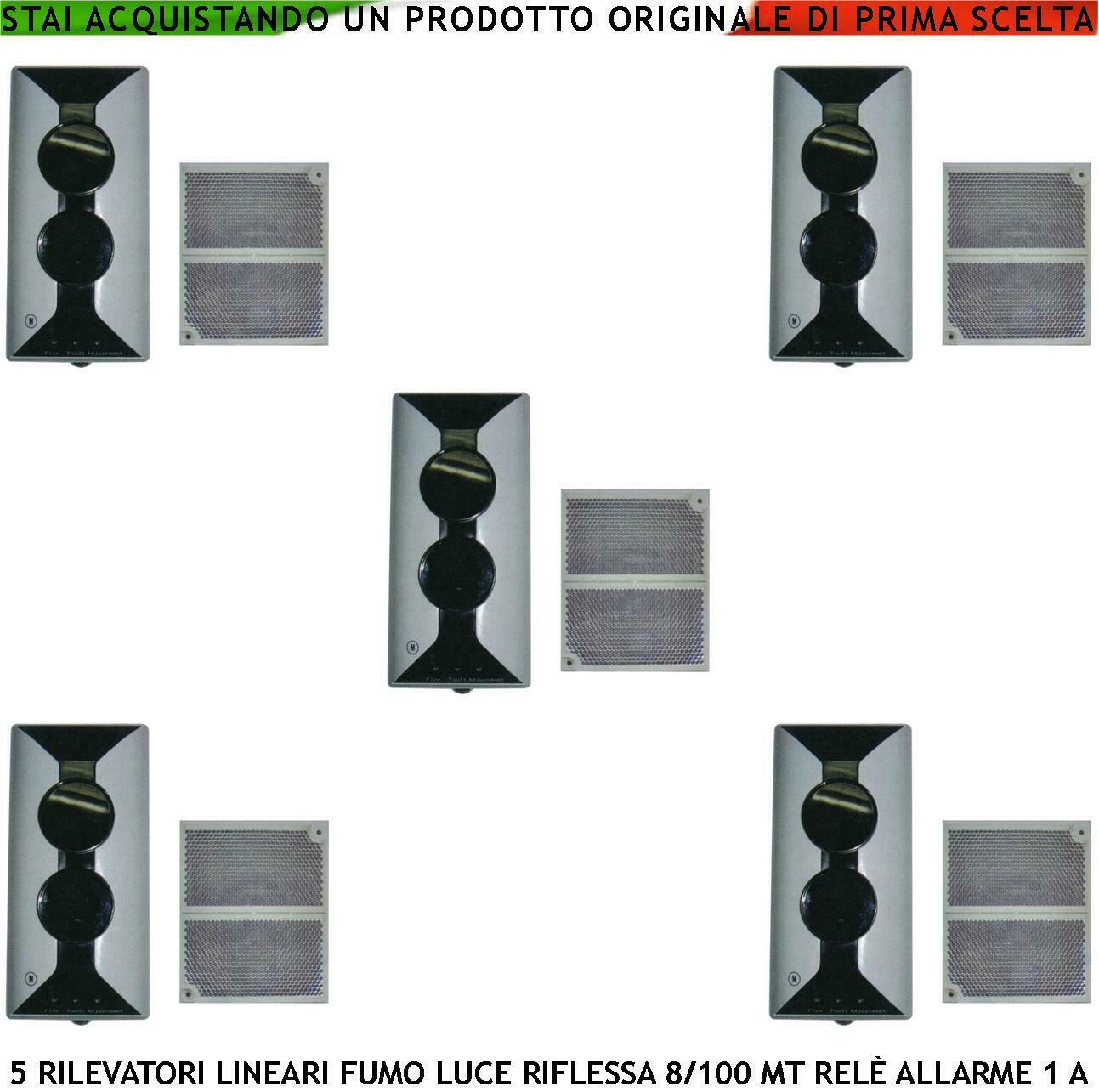 BARRIERE INFRAROSSO LINEARI RILEVANO IL FUMO SECURVERA SE-EEVRLFRIPE